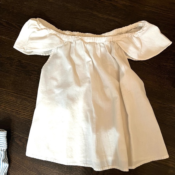 MADEWELL BUNDLE Leather backpack bag jeans seersucker skirt leggings tan… - Picture 12 of 16